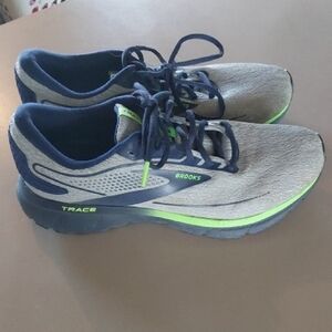 Brooks Men's Running Shoes - Gray and Blue
